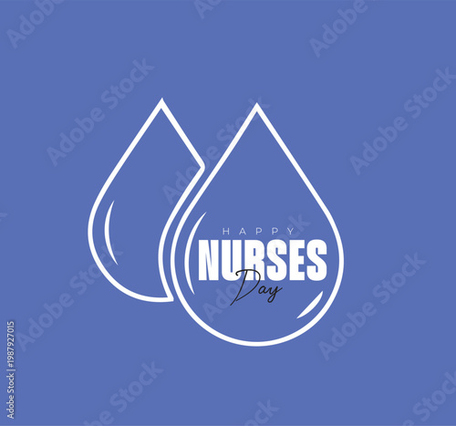 Happy International Nurses Day Vector Design. Nurses day 12 may