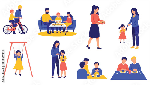  A Comprehensive Gallery of Everyday Family Connections, Shared Rituals, and Gentle Mentorship