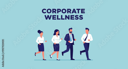 Corporate Wellness: A Contemporary Illustration of Teamwork and Employee Well-being