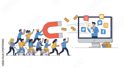 Digital Magnetism Capturing Audience Attention and Driving Online Engagement