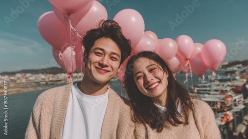 Happy Wedding couple in wedding party,Young joyful bride and groom emotionally dancing,honeymoon and romantic time,valentine,sweet moment,copy space.