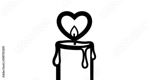 black silhouette of a person with a teardrop shape on their head