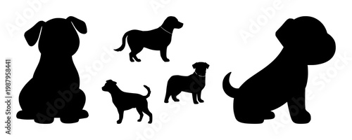 Pet friendly icon set with solid black outline on white background featuring animal-friendly, wellness, symbolism with pet care and restrictions