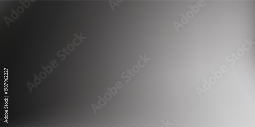 abstrak hitam dan putih abu-abu membentang di latar belakang holografis spanduk