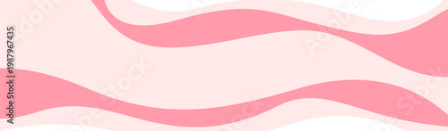 PrintSimple pink wave background, abstract banner design, suitable for headers, feminine banners, beauty products, events, covers, templates and websites