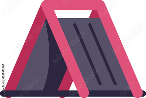 Dog agility a frame obstacle promoting training and physical activity