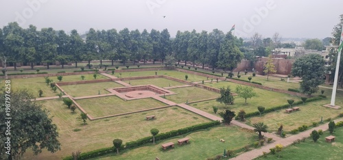 Lush Green Medieval Garden Layout Adjacent to Sheikh Chilli Tomb in  Haryana