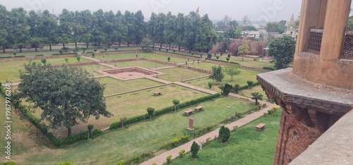 Lush Green Medieval Garden Layout Adjacent to Sheikh Chilli Tomb in  Haryana
