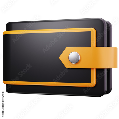 Wallet Payment Finance Interface 3D Illustrations