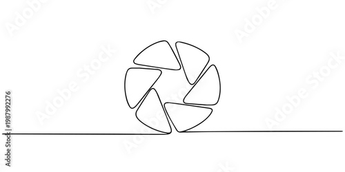 lens continuous one line drawing, Black and white illustration of dslr camera with artistic line art design, no editable stroke, Camera one continuous line drawing vector illustration, One continuous 