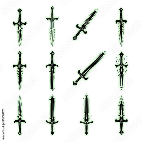 Fantasy Swords Collection - Medieval Weapons, Magic Blades, Game Assets