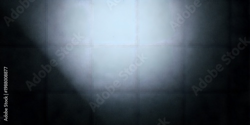 Abstract Grainy Gradient Background with Soft White Neon Circular Glow on Dark for Modern Banners, Headers & UI Design