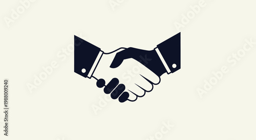 Handshake agreement and partnership concept.