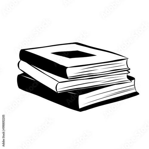 Book stacks and piles of vector books, school textbooks and bestsellers, dictionaries and encyclopedias, library or bookstore literature. 