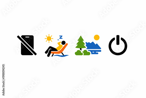 Vacation mode activated: relaxing and unplugging in nature