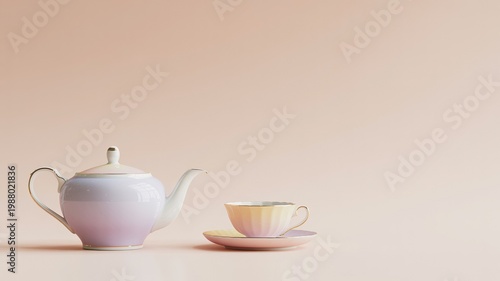 cup of tea and teapot