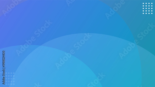 Professional blue background with fluid circular shapes and minimalist dot patterns. Clean tech-oriented design perfect for corporate websites, software interfaces, and business presentation slides.