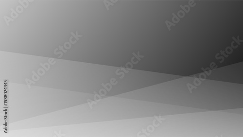 Elegant monochrome grey background with sophisticated overlapping transparent layers. Minimalist professional vector design for luxury branding, official documents, and high-end tech wallpapers.