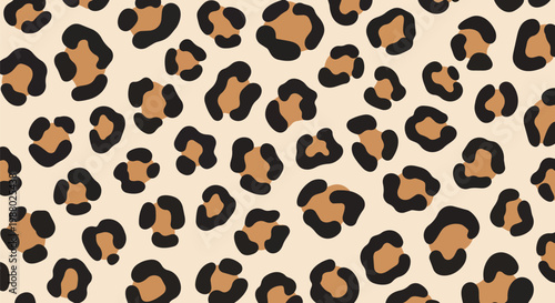 Leopard Print Pattern - Seamless Animal Skin Texture Background