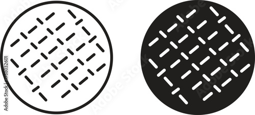 Photos Anti skid feet icon collection. Minimal icon and symbol