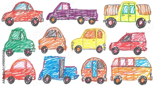 seamless pattern with cars