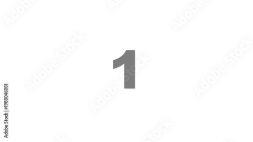 numbers on black background