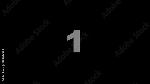 countdown A simple and elegant animation displaying the word “Congratulations!” in large, bold text centered on a dark background. The design is clean and minimal, with high contrast between the light