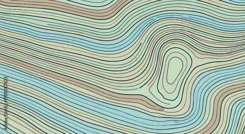 Topographic Map Contour Lines Abstract Background