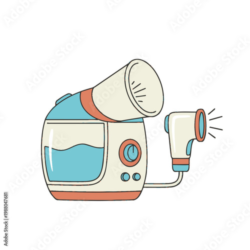 Facial Steamer Device for Skincare and Beauty Treatments