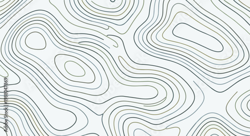 Topographic Map Contour Lines Abstract Background