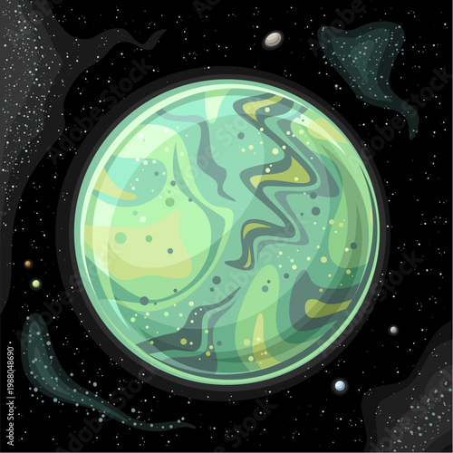 Vector exotic Planet