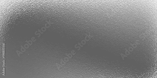 Silver metal effect foil. Silver texture. Gradient background. Metal surface print. Glitter backdrop. Silver plate. Shine design invitation, wedding greeting, cards, prints. Vector illustration