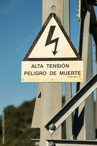 señal de peligro