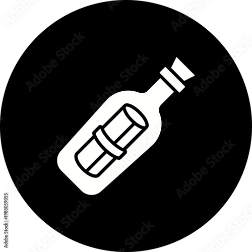 Message In Bottle Icon