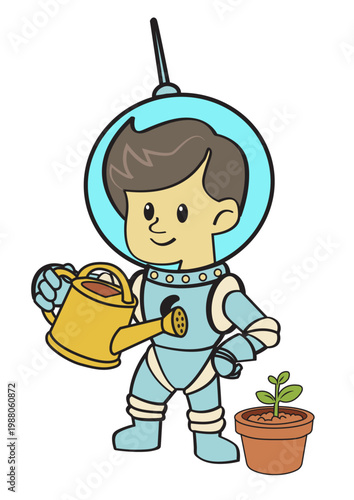 spaceboy watering