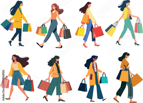 shopping bags collection