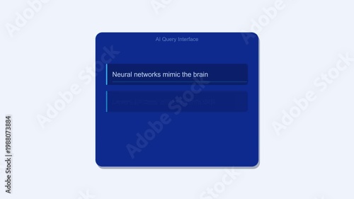 AI Query Interface with Neural Network Explanations on Blue Card