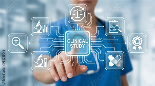 Clinical Study Medical Research Interface