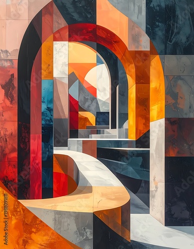 Abstract architectural design