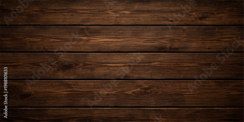 Natural old brown wood plank texture background with a rough grain pattern on a weathered timber board surface