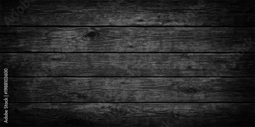 A dark grunge wood background featuring weathered brown timber planks and a rough natural hardwood texture for a vintage wall or floor surface design