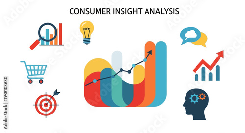 Consumer Insight Analysis Business Concept.
