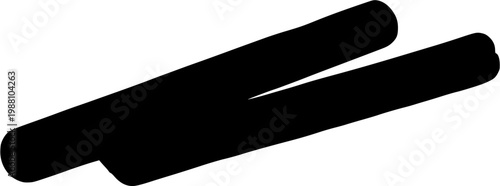 A single, ultra-realistic cinnamon stick with curly red-brown bark lies isolated against a pristine white backdrop