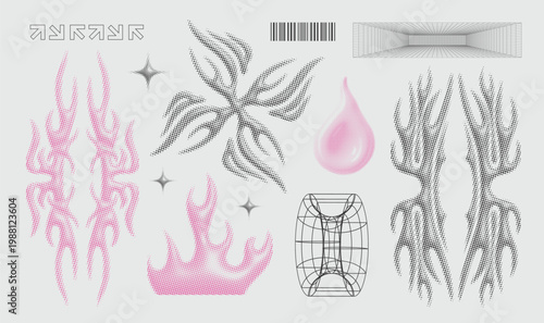 Y2K Streetwear Element Collection