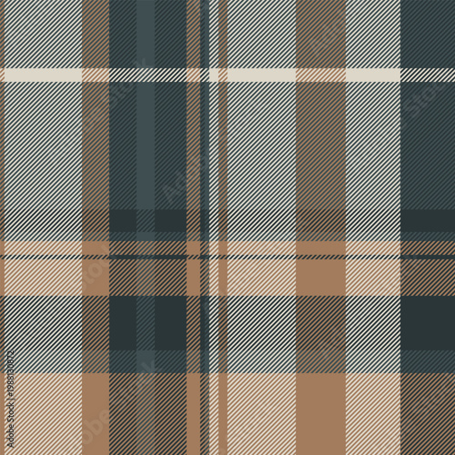 40s seamless plaid pattern, scrap vector texture tartan. Deluxe fabric textile check background in pastel and light colors.