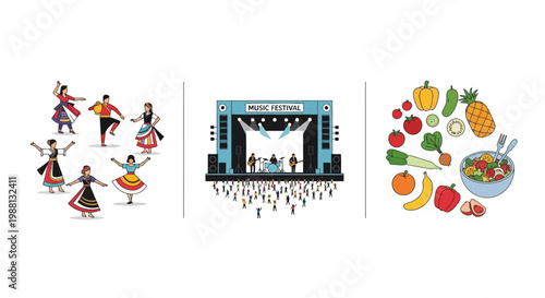 expressive dance performance with colorful dancers on stage.