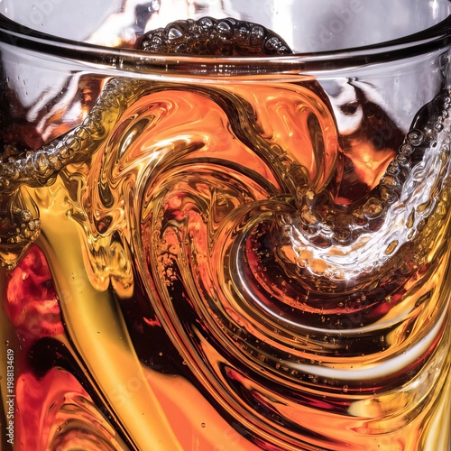 Organic Patterns Juice Texture Liquid Abstract Background Beverage Photography Fluid Art Drink