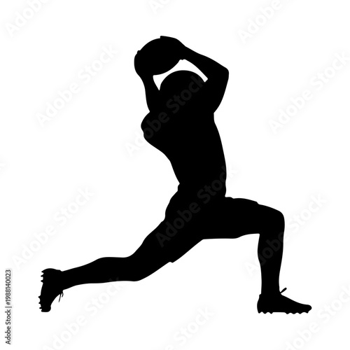 Player Warm Up Silhouette