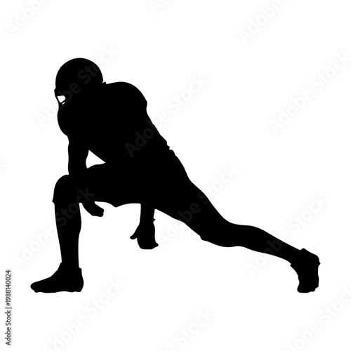 Player Warm Up Silhouette