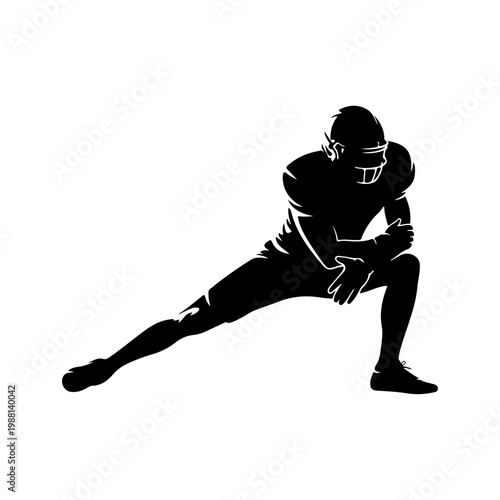 Player Warm Up Silhouette